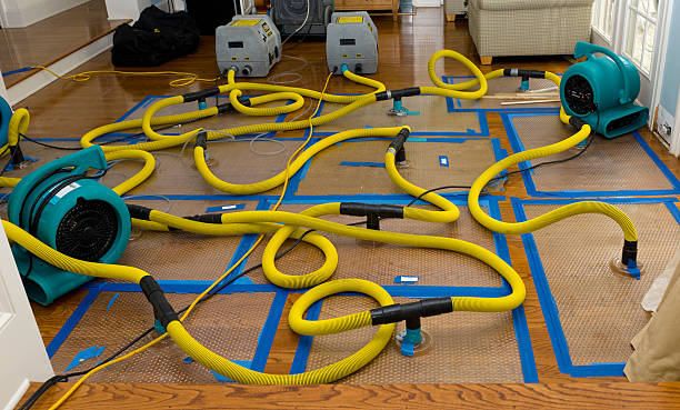 Professional Crawl Space Water Removal technician working in Altair, TX